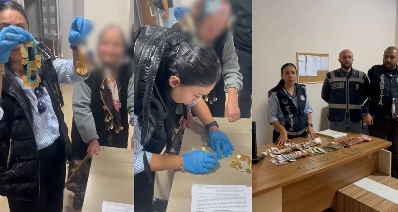 Esenyurt'ta dilencinin ceplerinden çil çil altın çıktı!