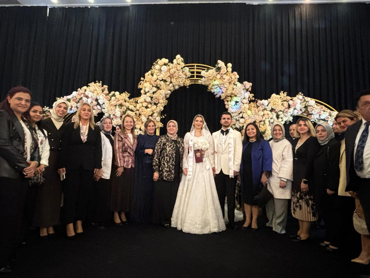 Kaynarca ve Ekmen ailelerinin mutlu günü