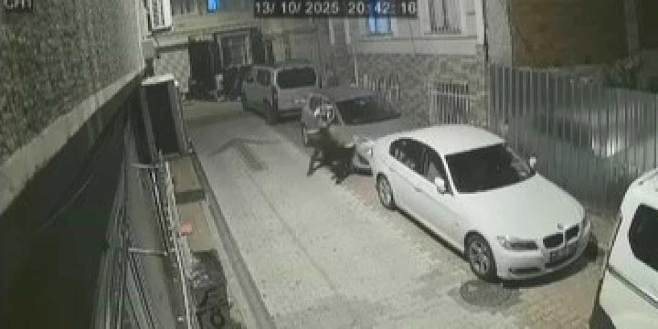 Kadını yerde sürükleye sürükleye dövdü!