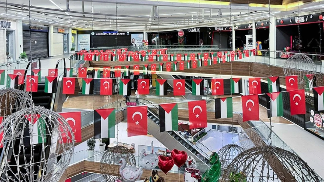 İstanbul'da ki AVM'ler bir günlük kazançlarını Gazze'ye yolluyor