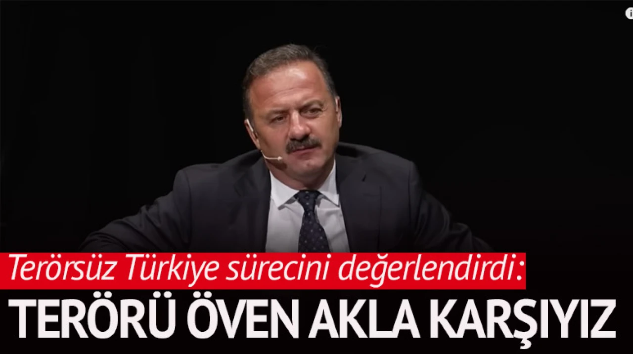 Terörü öven akla karşıyız