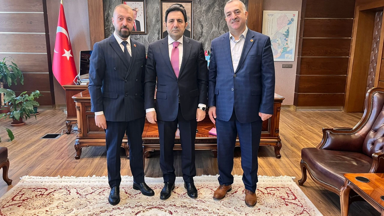 Zeytinburnu BTP'den Kaymakam Uslu'ya ziyaret