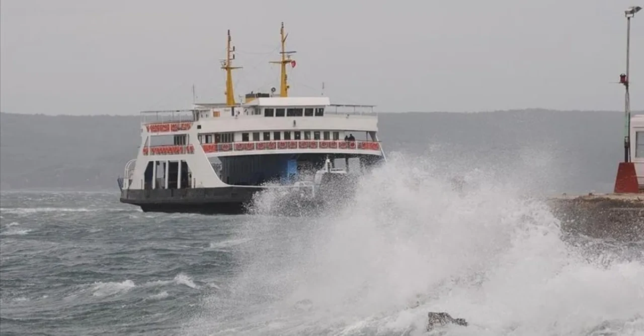 Hava muhalefeti nedeniyle deniz seferleri iptal edildi!