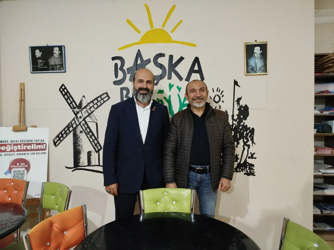 Esenyurt'ta Saadet Partili İlçe Başkanı Aygün'den SOL Parti'ye ziyaret