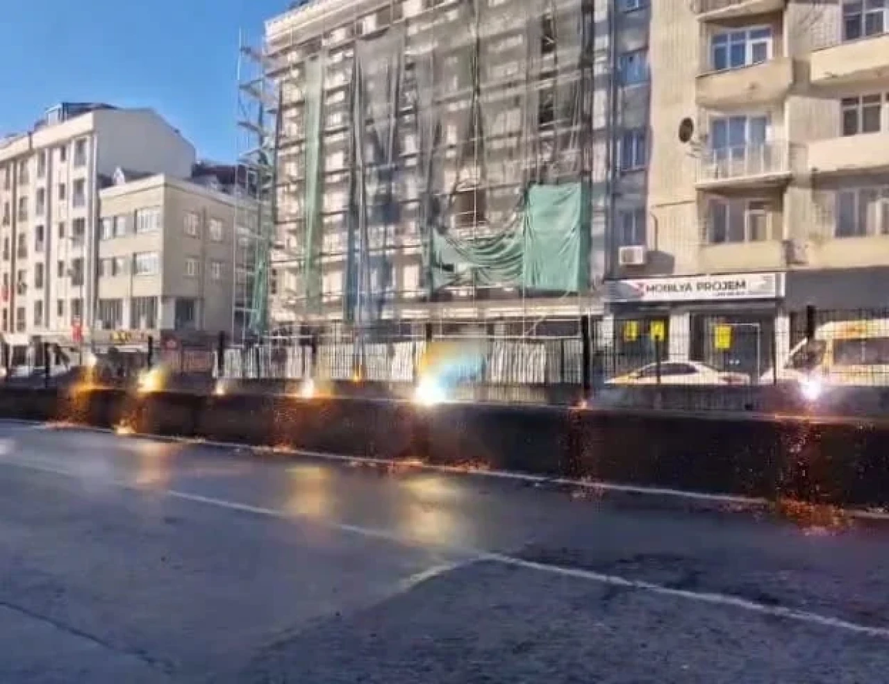 İstanbul'da tramvayda patlama!