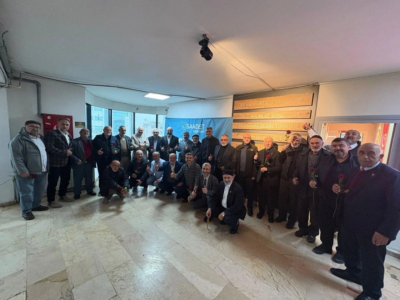 Esenyurt Saadet Partisi’nden Vefa Kahvaltısı: Milli Görüş’ün emektarları aynı masada buluştu