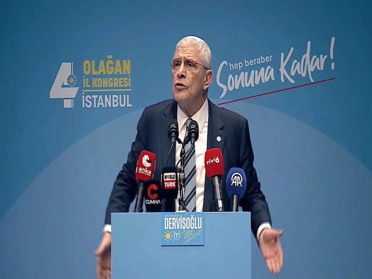 İYİ Parti  4. Olağan İstanbul İl Kongresi yapıldı