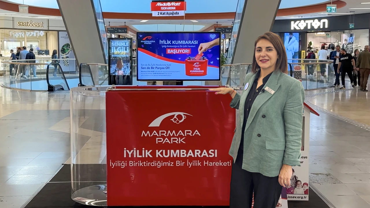 Marmara Park'ta iyilik kumbarası
