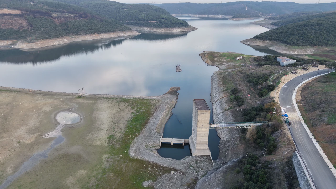 İstanbul'un barajlarındaki doluluk oranı yüzde 20'ye indi