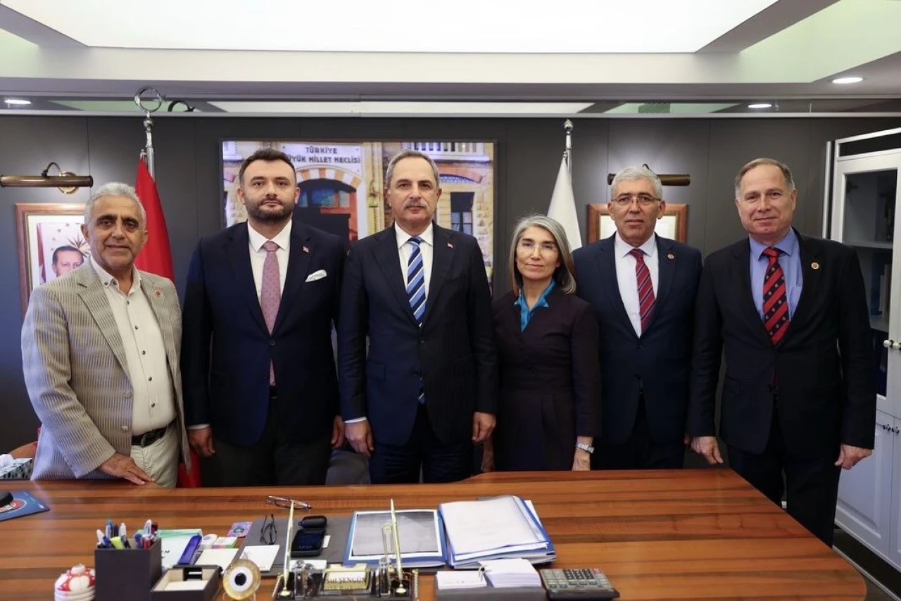 İBB Meclis üyelerinden İstanbul Esnaf ve Sanatkarlar Odaları Birliği'ne ziyaret