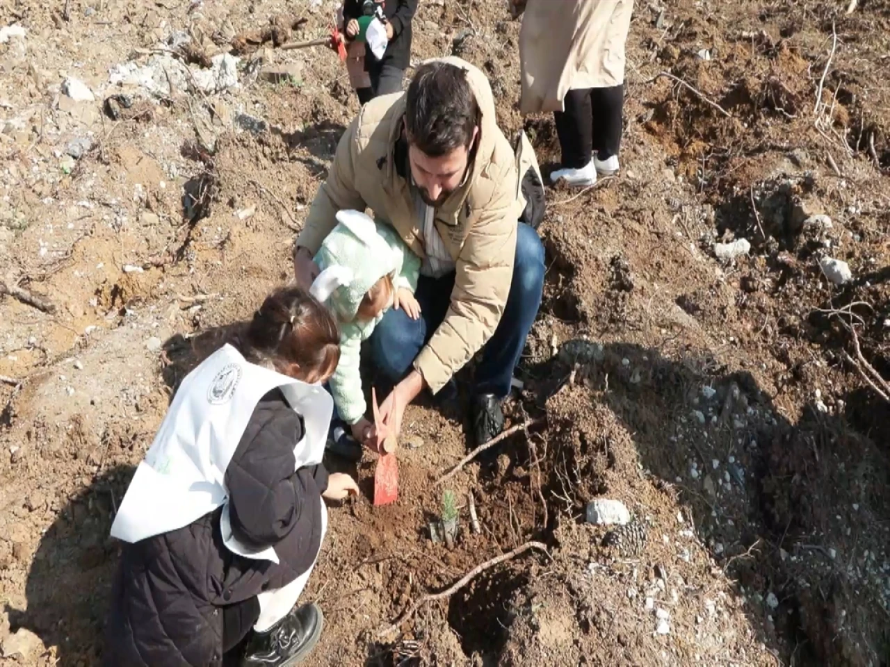 İstanbul'da Gazze Hayat Ormanı’na 10 bin fidan dikildi