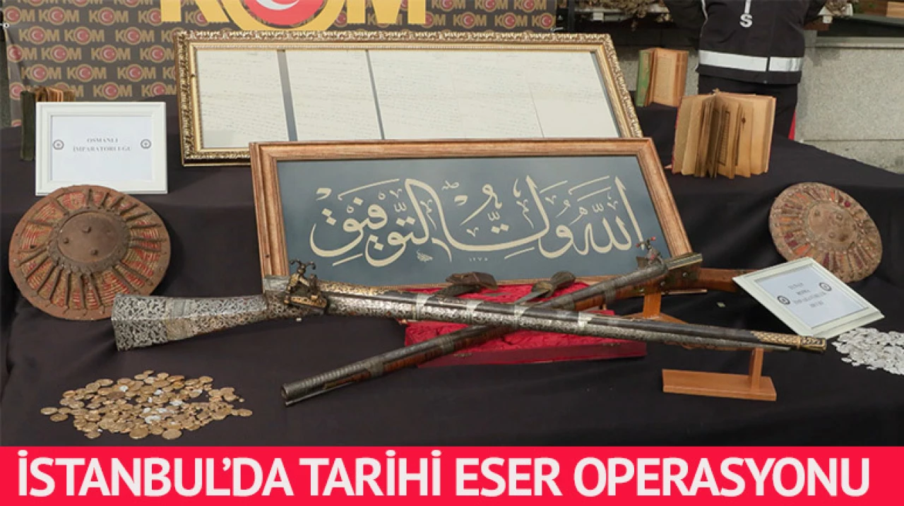 İkona, tablo ve resimlerin de aralarında bulunduğu bin 25 eser ele geçirildi