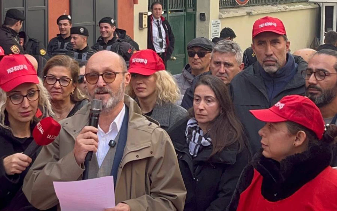 İtalyan Lisesi'nde öğretmenler kazan kaldırdı!
