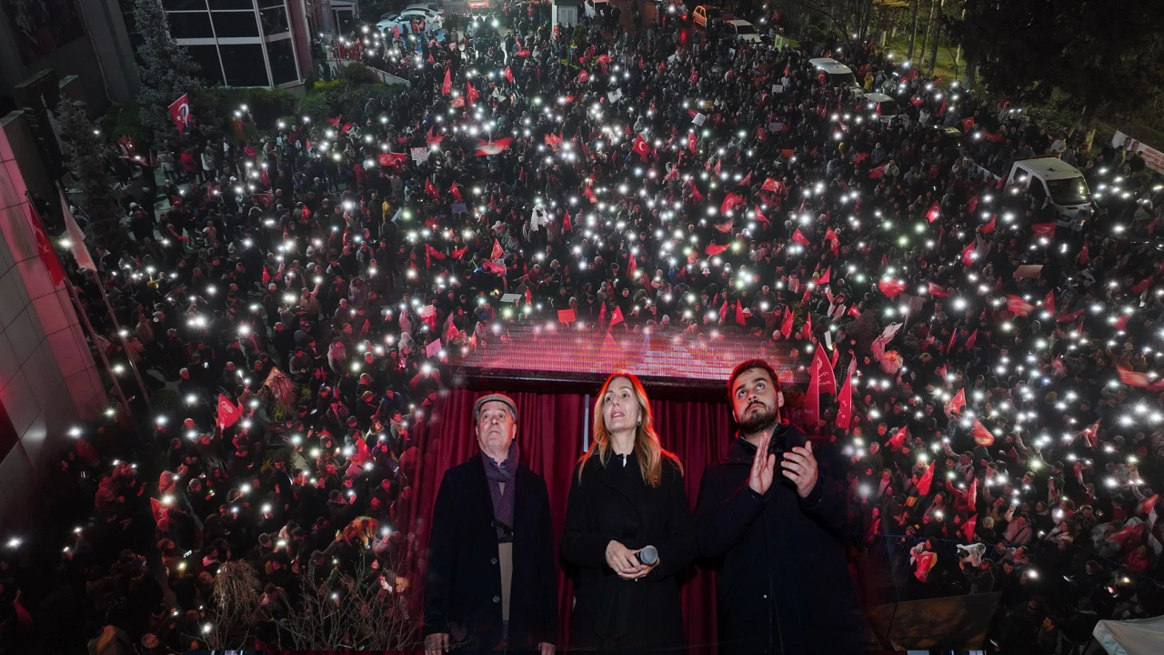 Beylikdüzü halkı Çalık için toplandı