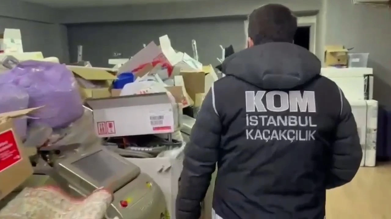 İstanbul’da kaçak tıbbi ilaç operasyonu!