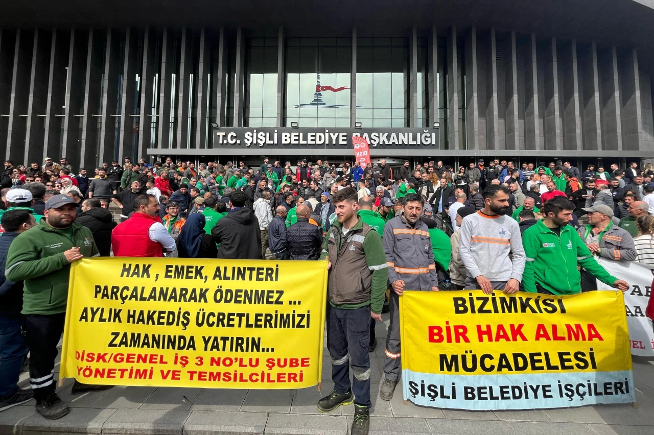 Şişli işçisi hak arayışında