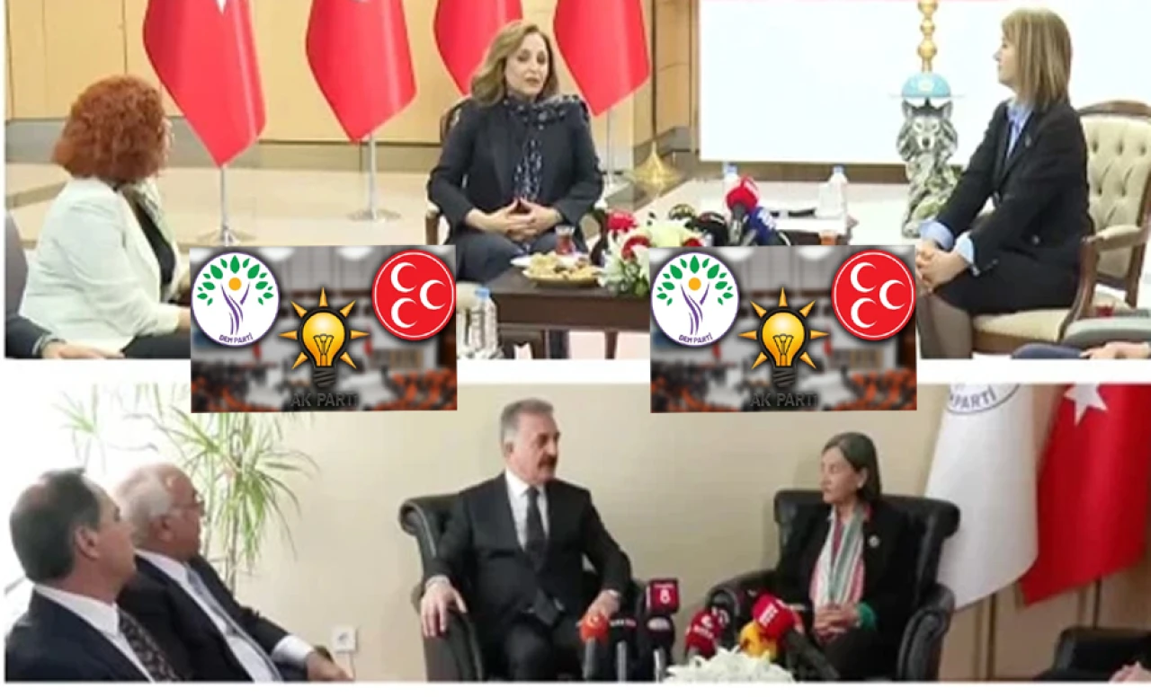 On yıl sonra bir ilk, MHP ve DEM Parti bayramlaştı