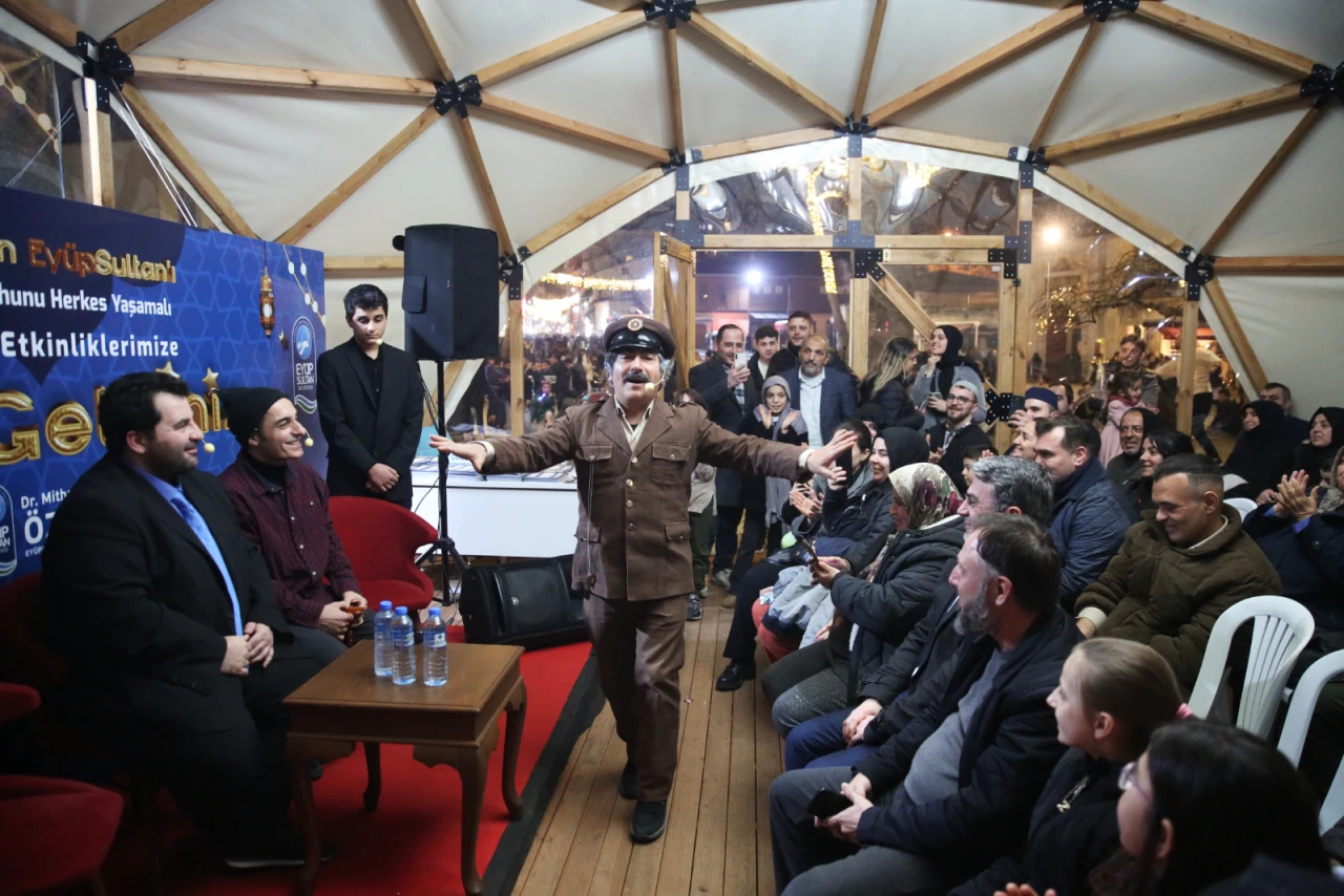Eyüp'te maneviyat ve sanat bir arada