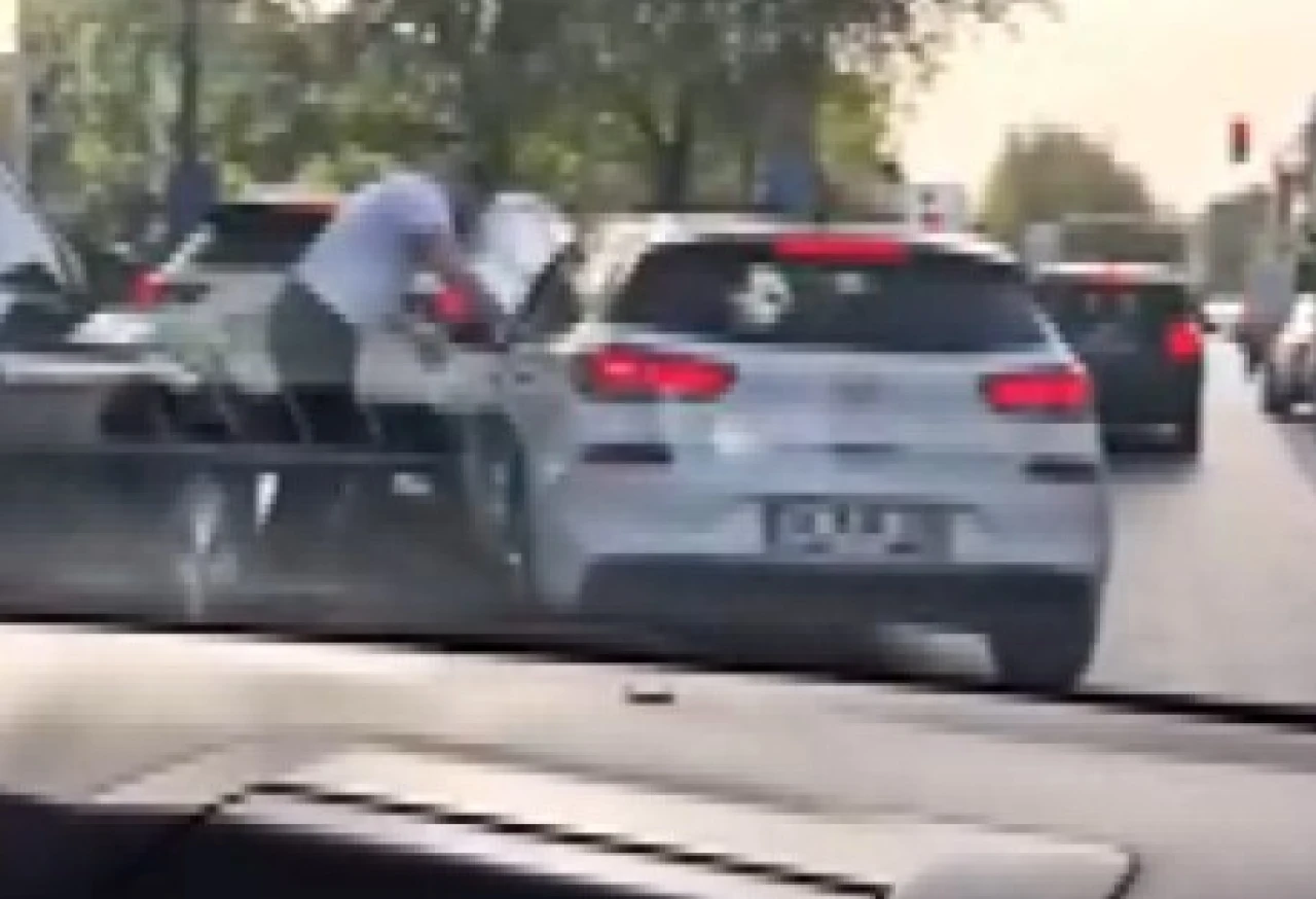 Yine trafik yine olay!