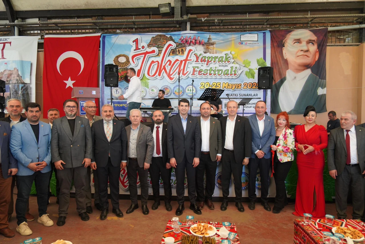 Avcılar'da Tokat Yaprak Festivali düzenlendi; Tokat rüzgarı esti