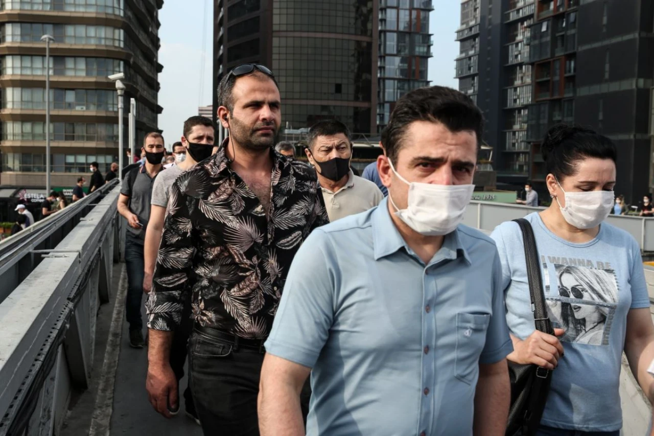 İstanbul için maske uyarısı