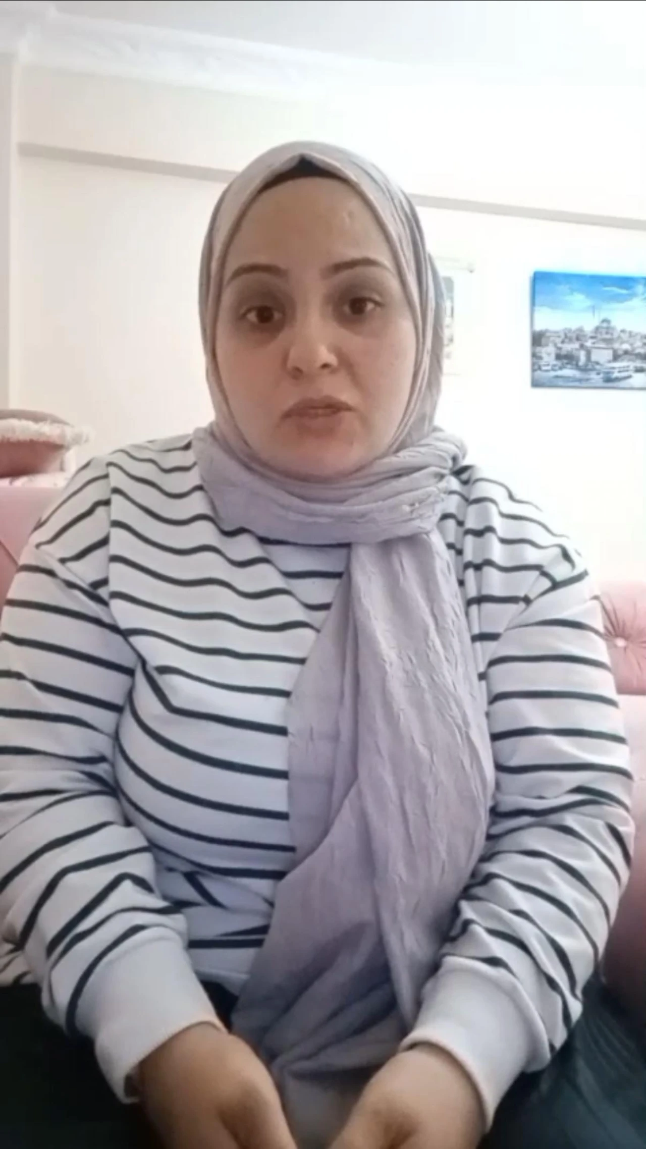 Genç kadın ölmemek için çağrı yaptı!