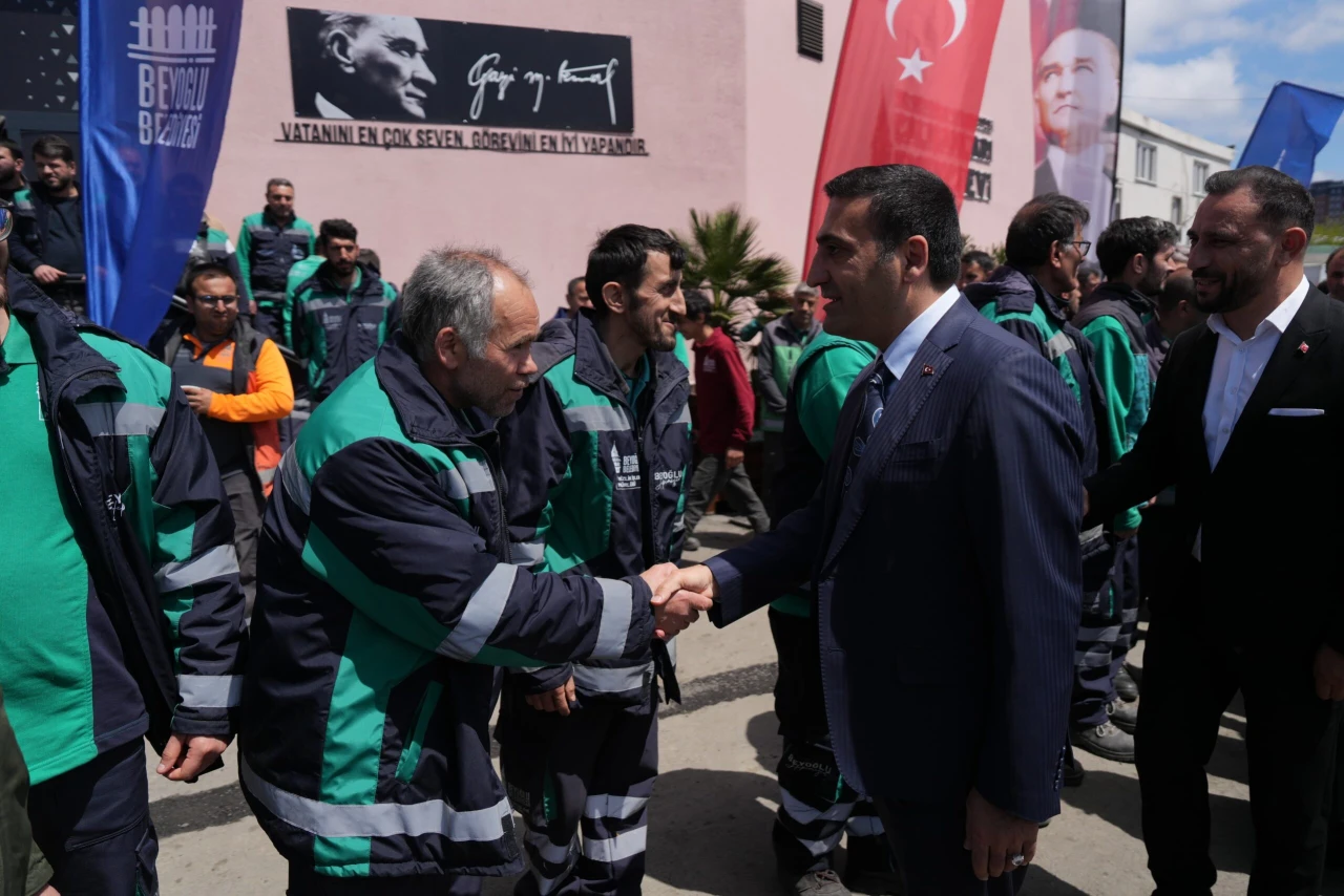 Beyoğlu emekçileri unutmadı