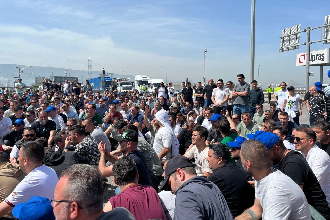 İşçiler isyan etti!