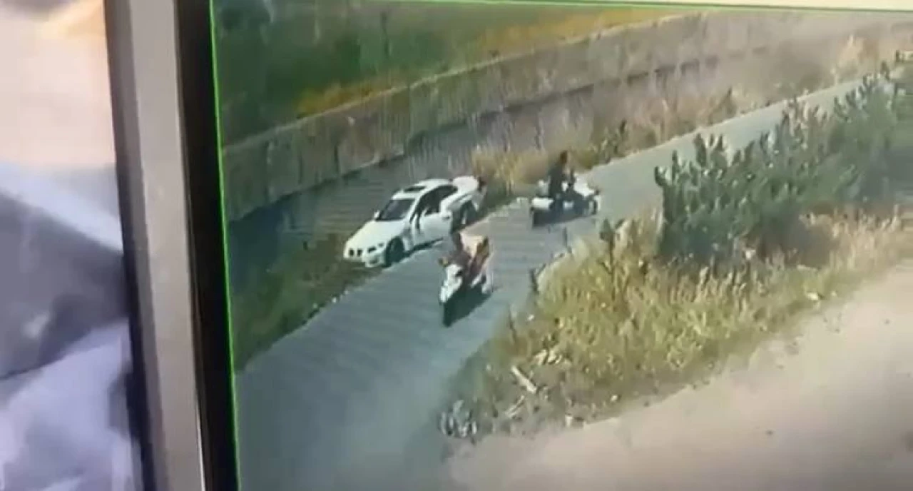Kendi kendini soymaya kalktı!