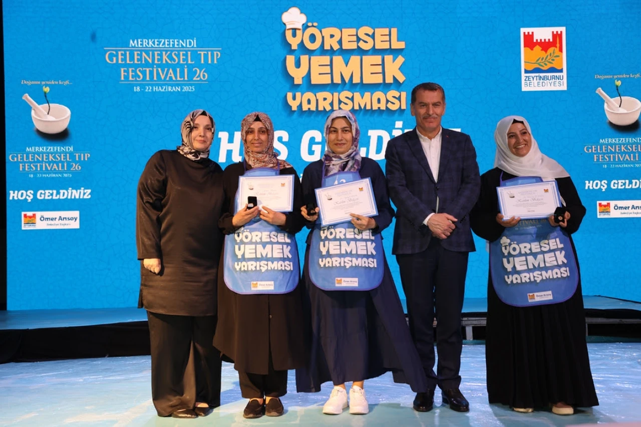 Zeytinburnu'nda tatlar yarıştı
