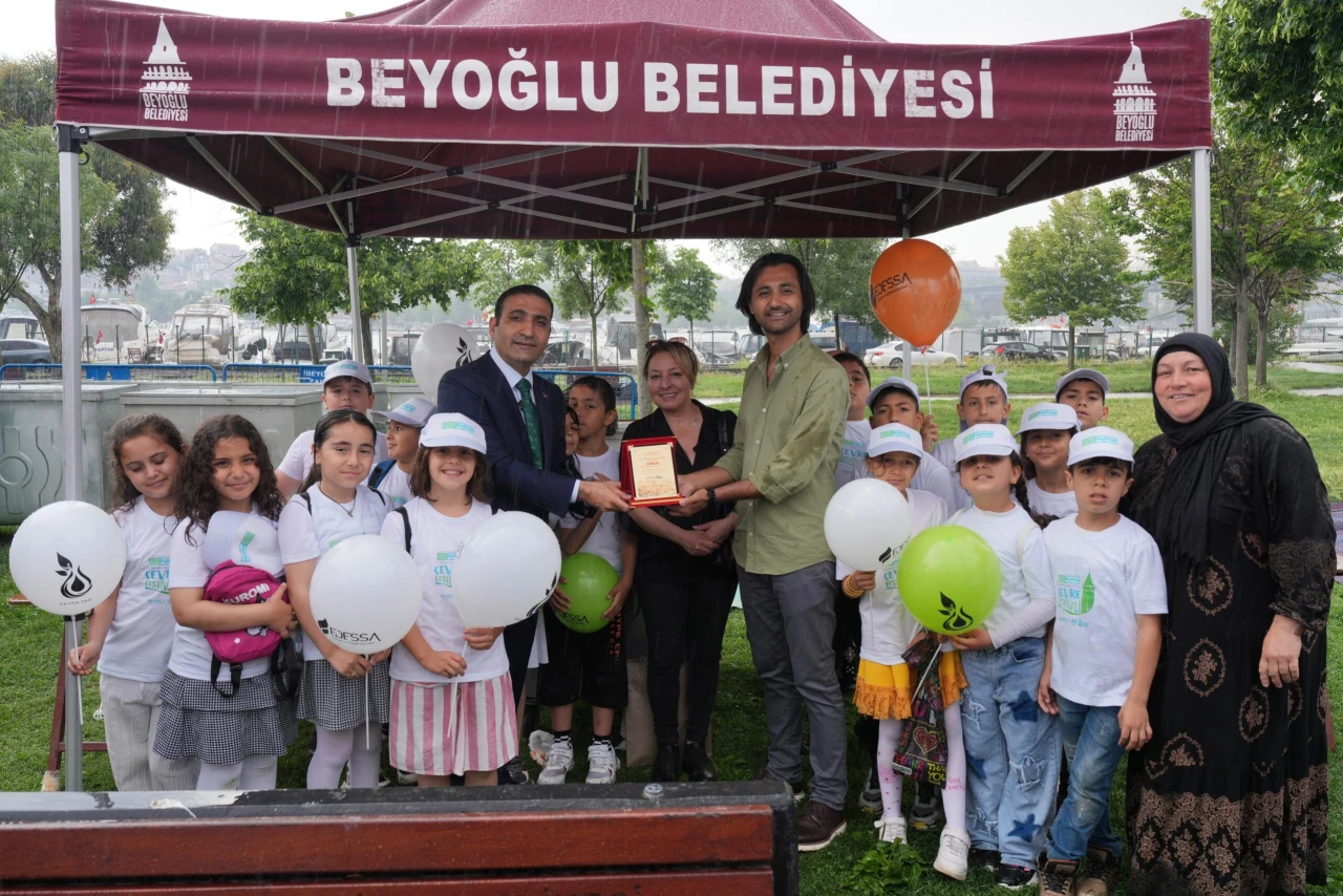 Beyoğlu'nda Çevre Festivali renkli görüntülere sahne oldu