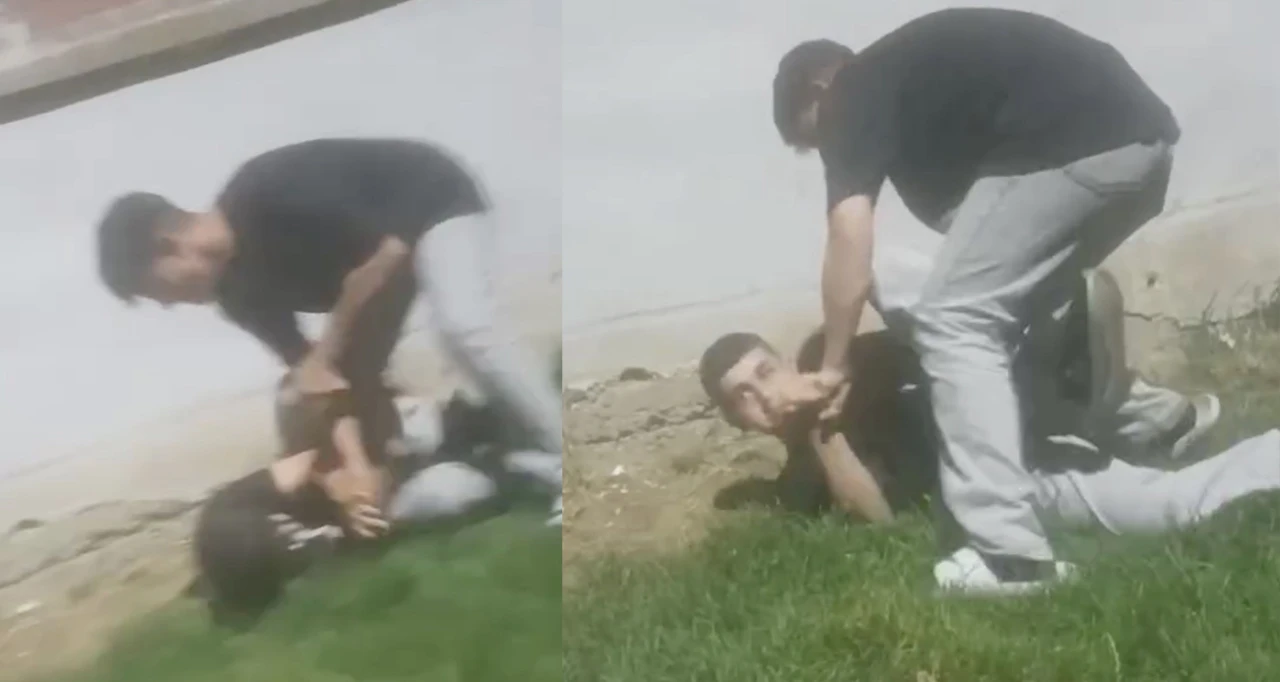 Arnavutköy'de akran zorbalığı!