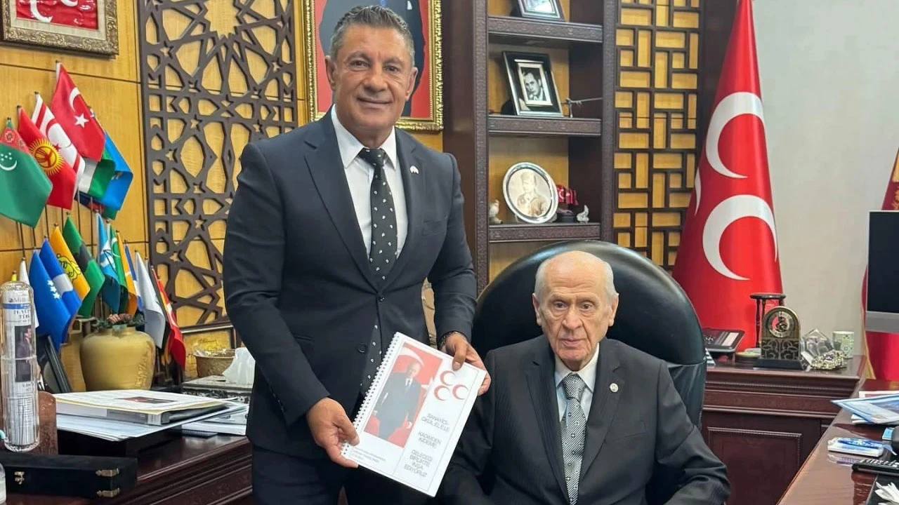 Gökhan Türkeş Öngel’den MHP Lideri Bahçeli’ye Ziyaret
