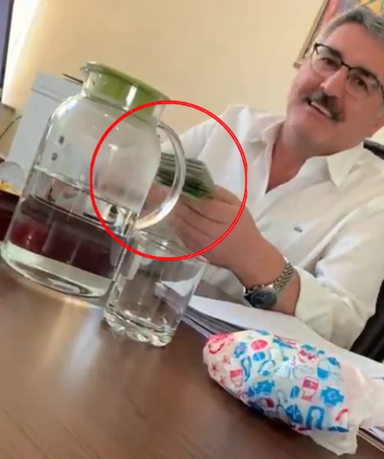 Rüşvet değil bağış parası!