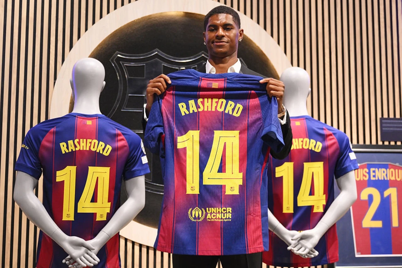 Rashford Barcelona'da