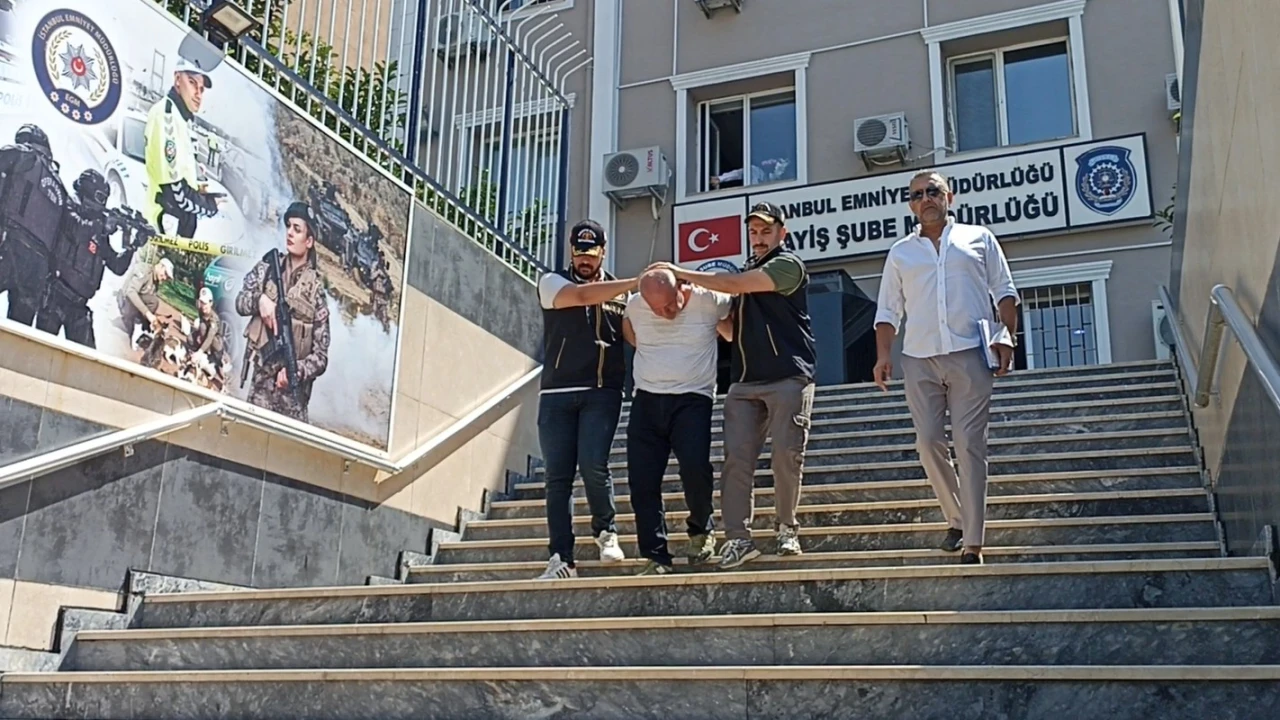 Beykoz'daki "mesaj" cinayetinin şüphelisi yakalanıp adliyeye sevk edildi