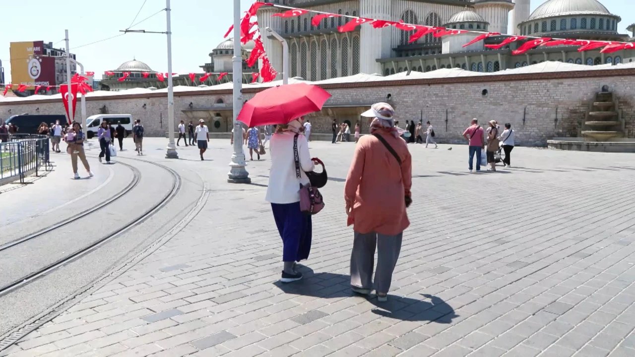 İstanbul'da sıcak hava uyarısı!