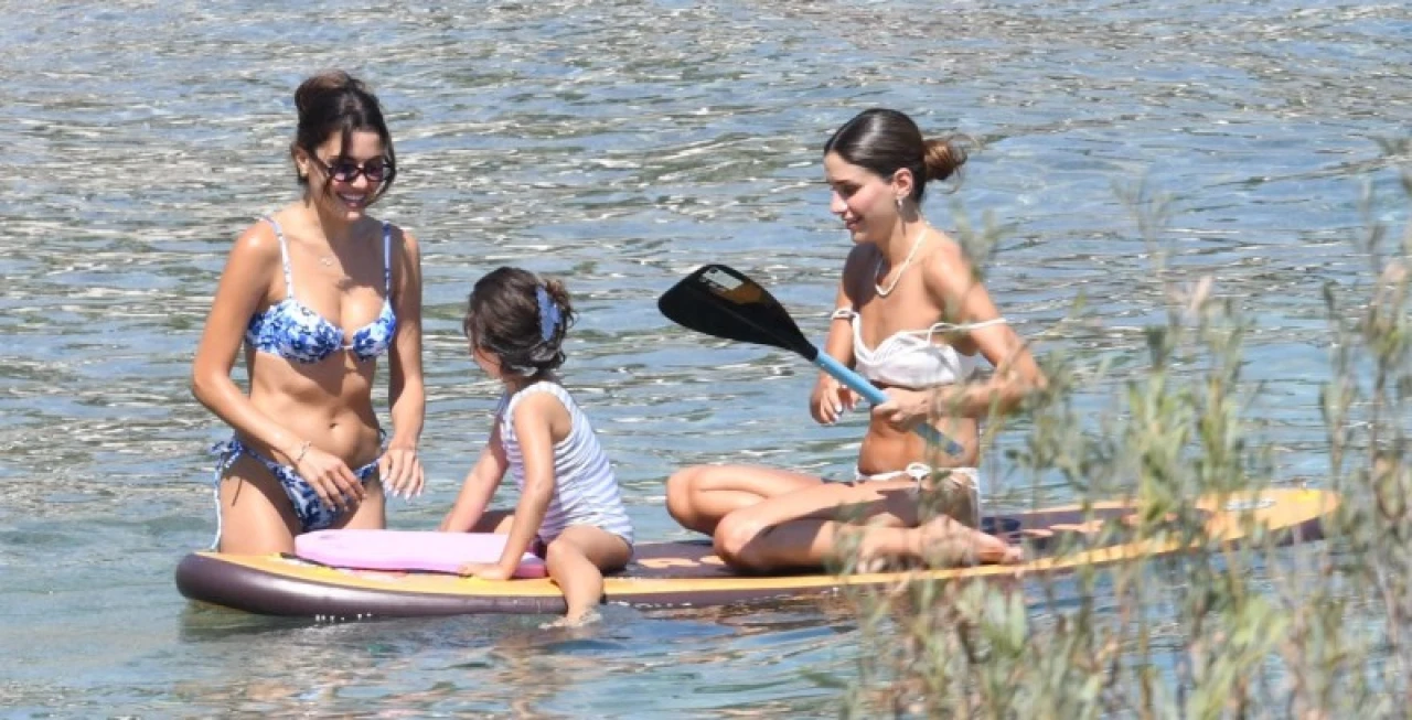 Hande Erçel set öncesi enerji depoladı