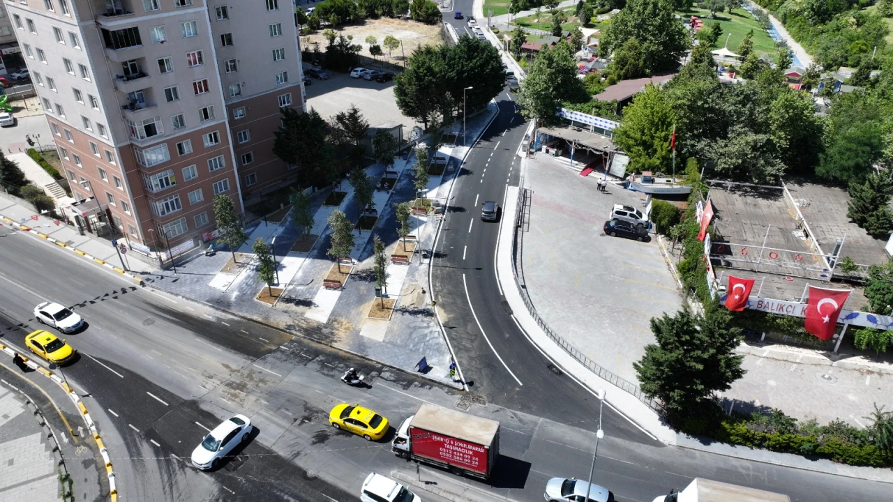 Beylikdüzüne trafiği rahatlatacak yeni meydan
