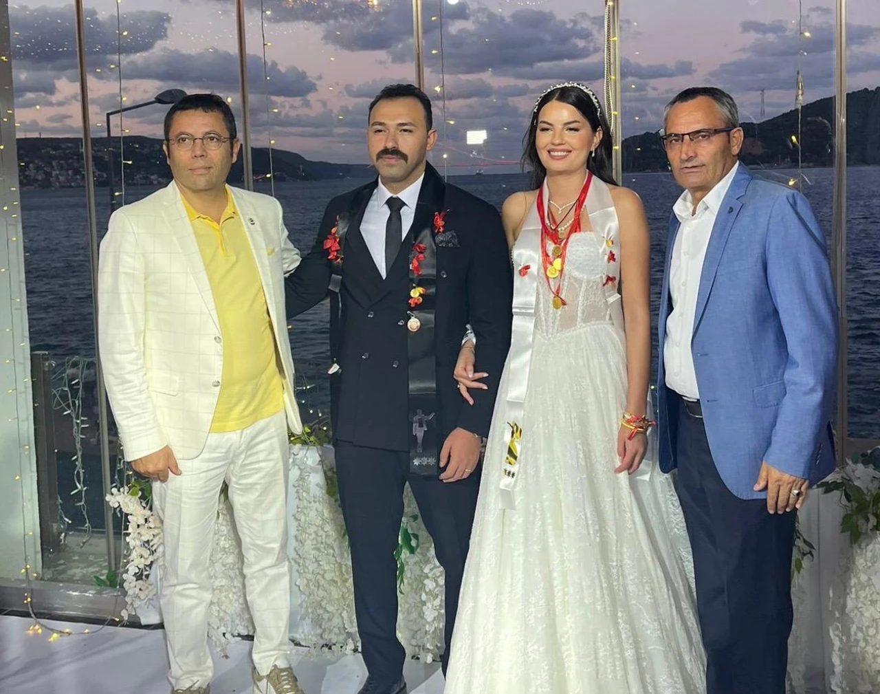 Kaymakam Metehan Güngör ve Özge Aslan'ın mutlu günü