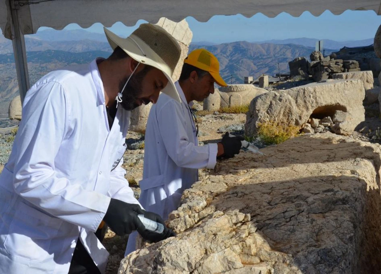 Nemrut Tümülüsü bütünlüğüne kavuştu