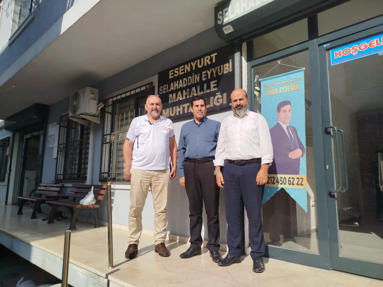 Saadet Partisi Esenyurt İlçe Başkanı Kemal Aygün, muhtarları dinlemeye devam ediyor