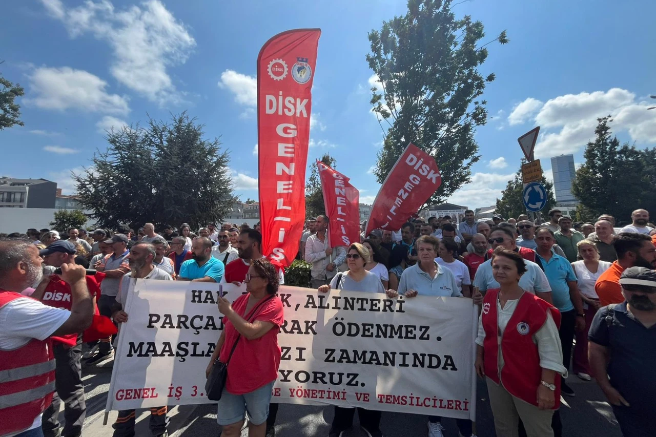 Şişli belediyesi işçileri iş bırakacak