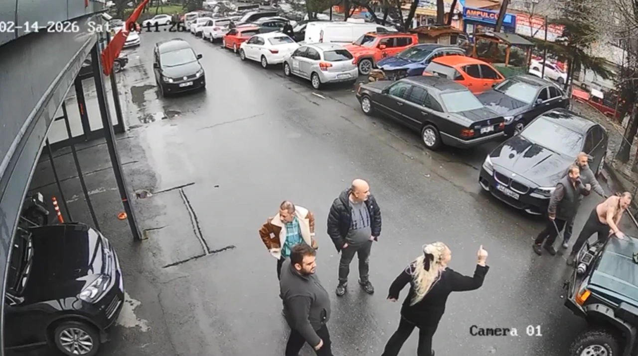 Maslak’ta eski ortağının iş yerini silahla bastı adama eşi siper oldu: "Korku hissetmedim ailem söz konusuydu"