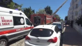 Silivri'de 4 katlı binanın çatısında yangın!