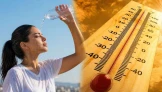 Antalya'da hissedilen sıcaklık 44 dereceyi buldu