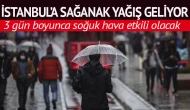 İstanbul'a sağanak yağış geliyor!