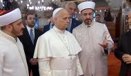 Papa Leo Sultanahmet Camii'ni ziyaret etti