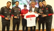 Milliler Sancar'ı ziyaret etti