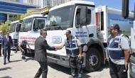 Esenyurt'ta 8 atık aracı hibe edildi!